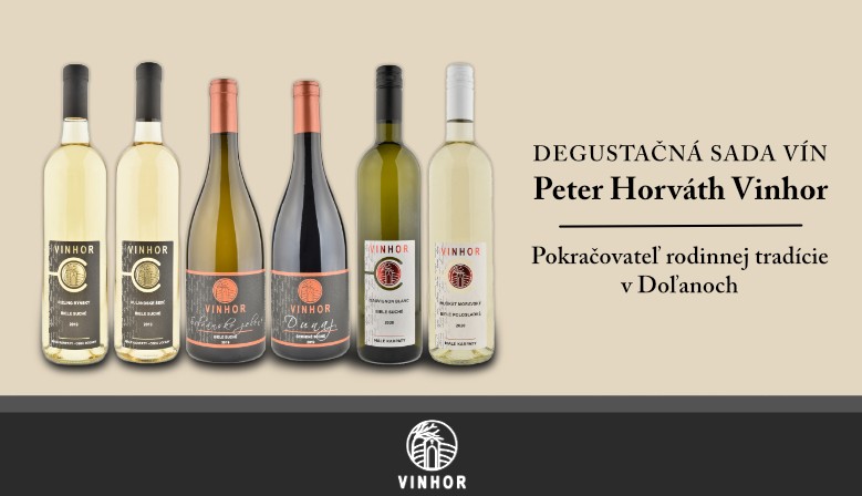Degustačná sada vín Peter Horváth Vinhor